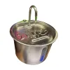 Silver pet water dispenser, large-capacity silent filtration, pet supplies, pet water feeder, essential pet health products Item Picture